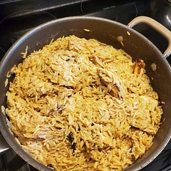 Really good.  I didn't put asparagus since we had Roasted veggies. This is definitely a to go to.