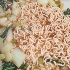 Easy and Delicious! Add a boiled egg at the end for extra fun