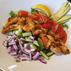 Changed the dressing up a little to have less tahini and added some greek yoghurt instead.