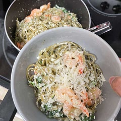 I added shrimp to this!!!