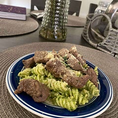 I didn’t know what to expect while making this dish. The flavors all came together at the end. Could have used a little more seasoning next time. Other than that I’ll be trying this again.