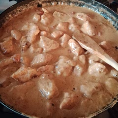 Might want to use a bit more butter or oil when browning the chicken