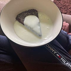Looks great, tastes great. Went for white peppermint custard