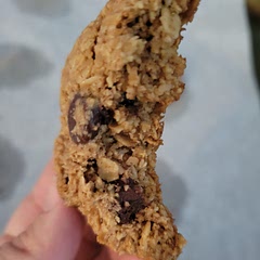 Not bad but not my favorite. Good flavor but crumbly & dense.