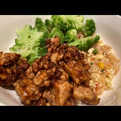 Soooo good!! I followed the method of making the
tofu and it was wonderful! I cut the sauce recipe in
half which was plenty. Will definitely make again.