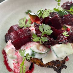 This was fabulous!! I am former beet hater!! I used the air fryer instead of pan frying.