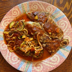 Great taste and moist chicken. Had it with zucchini noodles in pasta sauce