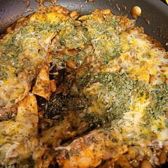Suoer easy and fast! Would be great for a week day dinner.  I know there are tortillas IN this recipe but we also served it in tortillas...burrito style.  👍