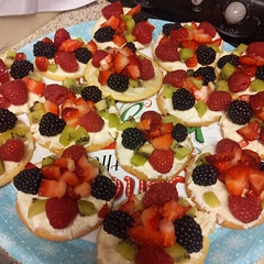 Made them as cookies and they have been a huge hit! I just wanted a fun summer treat and this is it! Good for parties and I can buy all the stuff for 20$. Hope you enjoy it as much as my family!
