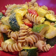 Kept it plant based by skipping the sausage and using nutritional yeast instead of parmesan cheese.