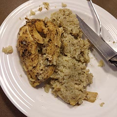 Pretty Ez! My rice came out a little most, oilyish and clumpy but I think that's on me