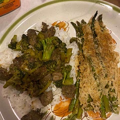Great dish, but I suggest to cut meat thin and marinate over night or throughout day, then add more seasoning with a pinch of sugar and teaspoon of Worcestershire sauce & teriyaki.