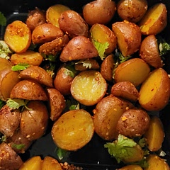 Love the kick from red peppers. Pairs nicely with the cilantro. Bring about a fresh taste.