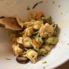 I used rosemary and added a bag of frozen veggies. Yum!