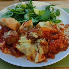 Amazing and kid friendly. Would maybe add some herbs into the tomato sauce.