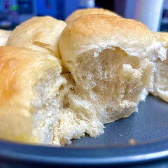 Soft, tender. The perfect roll. Super easy to make while putting dinner together. I’ve made them twice and will definitely be a regular goto.