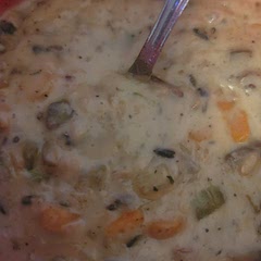 It was really good!  I used a wild rice blend and chicken broth and it was ok.  I also added salt and pepper.