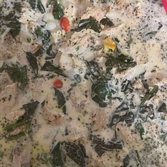 Great!!!   I seasoned and marinated the chicken for an hour.  One pot dish.  I doubled the sauce. I also cut up my chicken before putting it in the sauce.  Easy and delicious!!!!