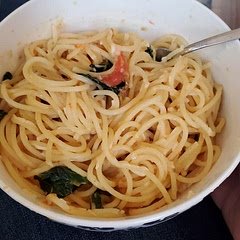 So good but I'll try spinach next time instead of kale :)