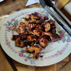 My family loved this, the marinade is delicious and it was easy to make.