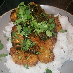 I used popcorn chicken