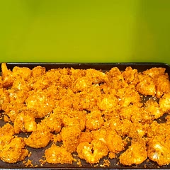 Super yummy, I added extra of all the spices to suit my taste and used panco crumbs instead so it was very crispy. I also cooked it on a higher temperature. It turned out very flavourful!