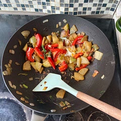 Messed up on this one. Probably should have shopped the potatoes up a lot more and ad the sage at a different time.

Also think my potatoes might have been out of date.

Will try again tomorrow!