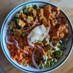 Sooooo good! The rice vinegar brings everything together so well!