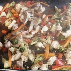 Served with Jasmin rice. Delicious.