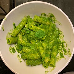 it was wonderful!! used collard greens and green onions instead of spinach and basil because it’s what i had! makes a lot and has a pretty colour