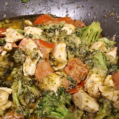 Great flavours! Might make some pasta to go with it for next time. Quick and easy. Will definitely make again.