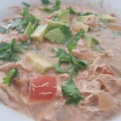 Flavoring was good. The ratio of chicken to vegetables was heavy on the chicken side. I would double the bell peppers, use two cans of beans and increase the chicken stock.