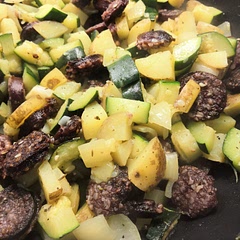 I can't use bell peppers, so I used potatoes. Works really well.