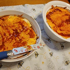 This dish was a hit. The only thing I added was enchilada sauce to the top before baking. I also doubled the recipe for my larger family.