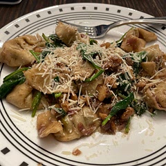 Uses walnuts instead of hazelnuts. Was okay.  Not something I would jump for