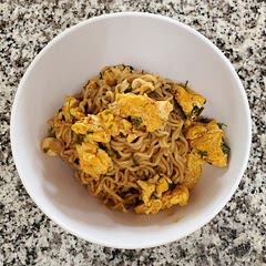 Delicious. I made it vegetarian by scrambling two eggs in the butter (I did 1 tablespoon butter, 1 tablespoon olive oil) with 1/8 teaspoon of cracked red pepper flakes. I also omitted the garlic. Soooo good!