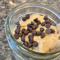 Update:
Made half the recipe and it turned out yummy.
Used 1.5tbsp of maple syrup for sweetener, cashew butter, 1.25tsp of vanilla and a splash of soy milk to thin out the mixture a tad.


It was okay. Next time I’ll make it with cashew butter instead of almond butter and will try maple syrup instead of brown sugar.

The almond butter flavor came through too much and left the texture a little too gritty for my liking.

Excited to try it again. I’ll make a half batch next time since it does make one full 14oz Mason jar.