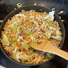 One pan!