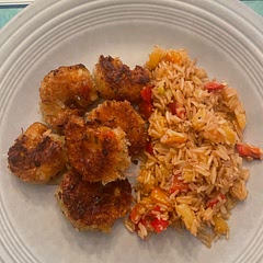 I made the coconut shrimp & pineapple fried rice & it was absolutely delicious!! My picky family loved it & said it was the best dinner they’ve had in awhile ❤️