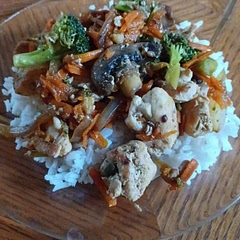 Followed the recipe exactly, overcooked my veggies a bit and feel it could use some extra sauce, but overall really good and will make again.