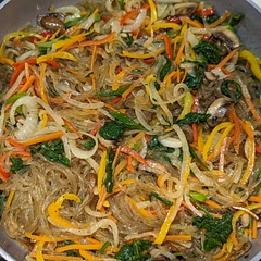 If you want to use a little less oil, that's possible and it'll still taste good
