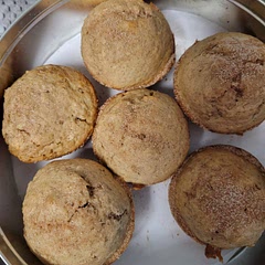 These turned out pretty amazing. Soft and fluffy. Sweet but with a mild sourdough flavor. Will most definitely be adding to my regular bake list to use sourdough.