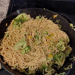 I added sweet bell peppers, and I double the amount of pasta to make leftovers.