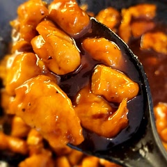 Sticky & sweet. My kids love this.