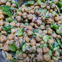 I used less sauce and green peppers.  I also make my own beans.