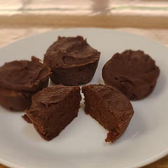 Tasty, however, I was craving more of a brownie flavor. I would call these Chocolate Banana Bites. My 2 year old loved them too!