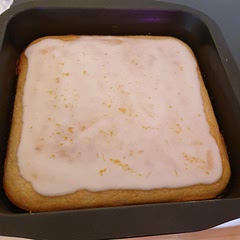 You can taste the coconut. Just a tiny bit. I didn't mind, just saying. I actually love this cake!