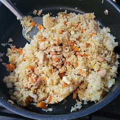 Didn't have the peas, but still yummy!
