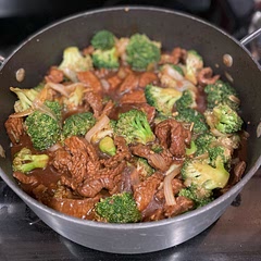 Really tasty recipe! Would probably be good with some chili garlic sauce to add a little heat. Might try subbing in some swerve brown sugar to make healthier.