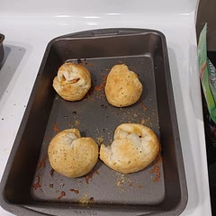 Very excited about these! I used the large biscuits so I checked on them after 11 mins and put them back in the over with it off so they could be completely done